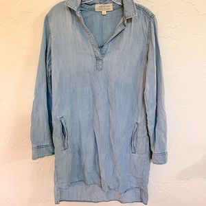 Cloth & Stone - Chambray Shirt Dress - XS - like new